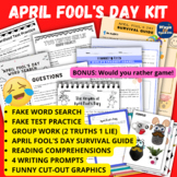 April Fool's Day | Pranks, ELA Activities, Reading Compreh