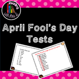 April Fool's Day Spelling Test Freebie