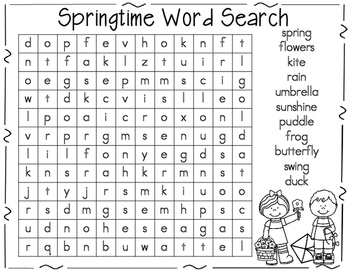 April Fool S Day Word Search By Elisabeth Delk Tpt