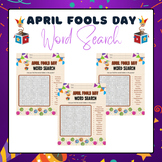 April Fool's Day Word Search | April Fool's Day Activities