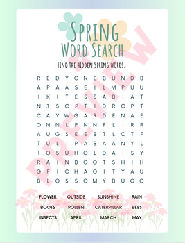 Preview of April Fool's Word Search