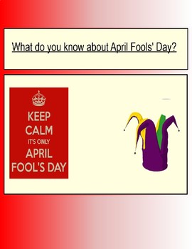 Preview of April Fool's Day