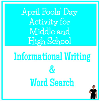 Preview of April Fools' Day Activities - Informational Writing and Word Search