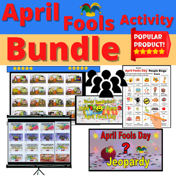 Preview of April Fools Day Bundle Activities Resources Surprises