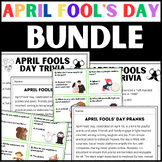 April Fools' Day Bundle -Trivia game,Comprehension Passage