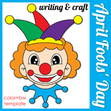 April Fools' Day Craft and Writing | 1st April Coloring Pa