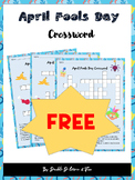 April Fools Day Crossword Puzzle|  Vocabulary|  Fun Activi