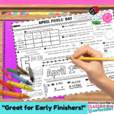 April Fools Day Math 4th Grade Math or 5th Grade Math Review