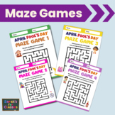 April Fools Day  | Maze Games | April Fools Printables