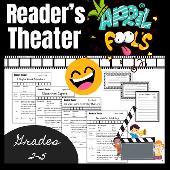 Preview of April Fools Day Readers Theater Scripts 4 Plays Celebrating Having Fun April 1st