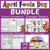 April Fools' Day Reading Comprehension, Emergnet Readers, 