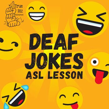 Preview of April Fools - Deaf Jokes - ASL Lesson with Slides