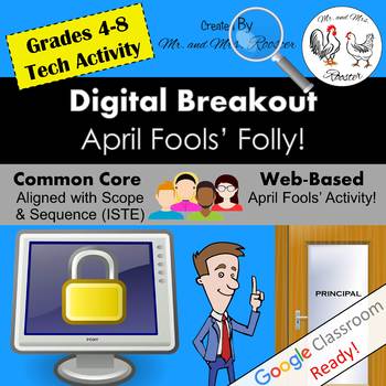 Preview of April Fools' Digital Breakout - April Fools' Folly! April Digital Escape Room