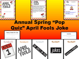 April Fools Pop Quiz