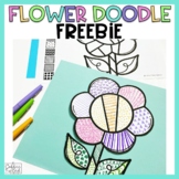 April Freebie Flower Doodle