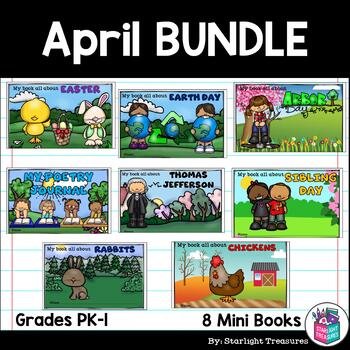 Preview of April Fun Bundle: Easter, Earth Day, Poetry Journal, Rabbits, Chickens, & More!