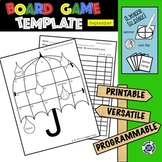 April Game Board - Editable to Fit Any Topic or Skill!