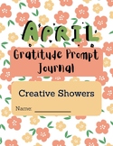 April Gratitude Prompt Journal