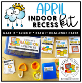 April Indoor Recess Kit | Hands-On Activities | Morning Wo