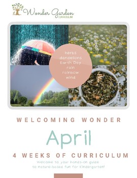 Preview of April Kindergarten Nature-based Curriculum