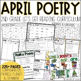 April Lets Get Reading 2nd Grade NO PREP Printable Reading