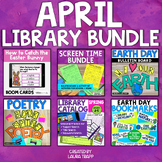 April Library Lessons Bundle
