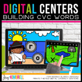 April Literacy Centers Digital Literacy Centers | CVC Word