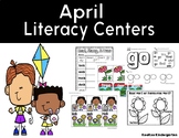 April Literacy/Reading Centers for Kindergarten