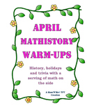April MatHistory Warmups