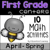 April Math Centers - First Grade