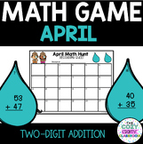 April Math Game (Two-Digit Addition)