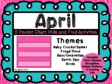 April Math Pocket Chart Games
