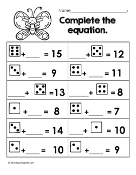 April Math Worksheets & Centers for First Grade (English ...