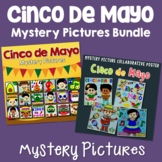 April May Color Page Activity Puzzle, Cinco de Mayo Myster