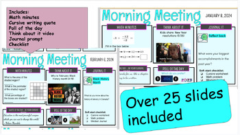 Preview of April Morning Meeting 2024
