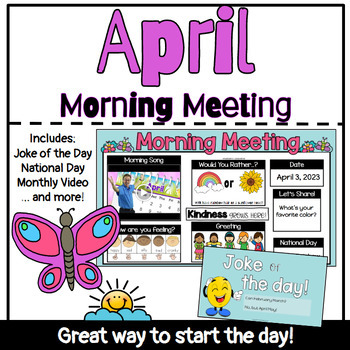 Preview of April Morning Meeting | SEL Check-In
