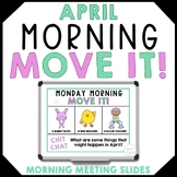 April Morning Slides Spring Morning Meeting Activities