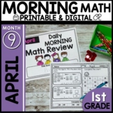 April Morning Work | 1st Grade Daily Math Review