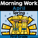 April Morning Work {1st Grade} | PDF & Digital Ready!