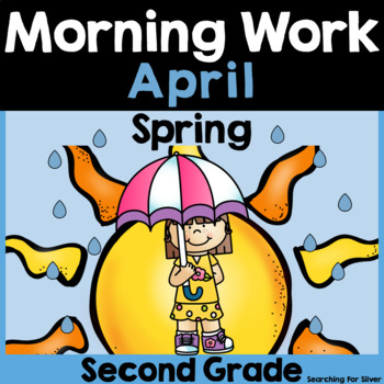 Preview of April Morning Work {2nd Grade} PDF & Digital Ready!