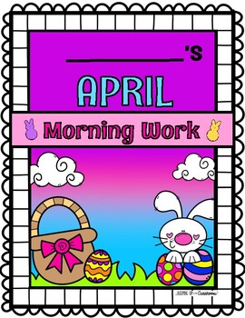 Preview of April Morning Work Packet | 1st Grade (No Prep!)