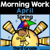 April Morning Work {3rd Grade} PDF & Digital Ready!