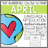 April NO PREP: Language & Articulation