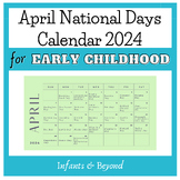 April National Days Calendar