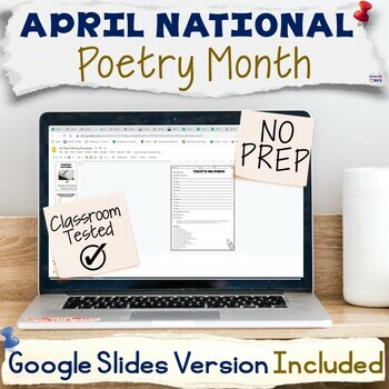 April National Poetry Month Activities Curriculum -50% OFF only until ...