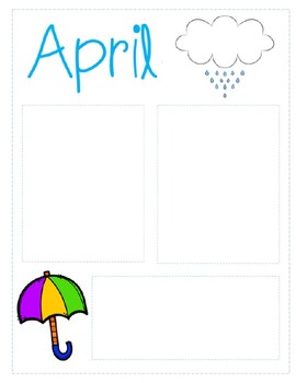 April Newsletter Template Worksheets Teaching Resources Tpt