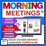 April Ontario Language Morning Meeting Work With Reading D