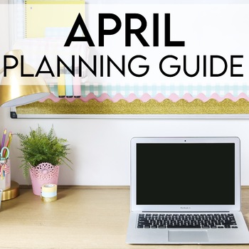 Preview of April Planning Guide - A Free Guide for Kindergarten Activities