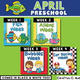 April Preschool Themed Learning, ages 3-5