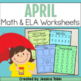 April Worksheets Math, Writing, Grammar - Earth Day & Spri
